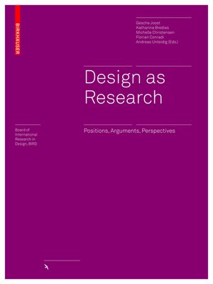 cover image of Design as Research